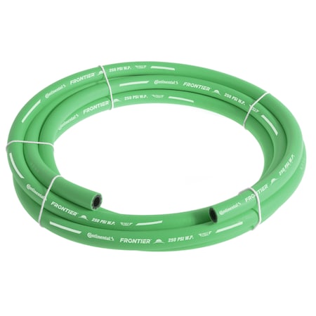 Continental 3/8" x 25' Green EPDM Rubber Air Hose, 300 PSI, Bulk Hose HZG03830-25